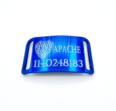 Chapita Pasador anodizado para collares de 3cm de Boca - comprar online