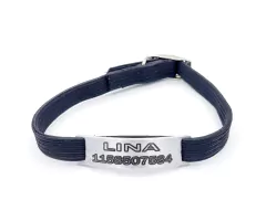 Chapitas SuperPop grabada en negro - Medallas para Perros