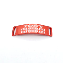 Chapita pasador de gatos anodizada color rojo+ Linea extra - comprar online
