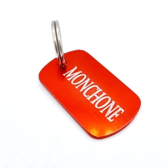 Chapita Militar Para Perros En Color Rojo - comprar online