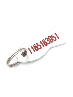 Chapita pezcat - Medallas para Perros