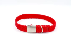 Collar Reforzado ROJO de 1.5 cm de ancho X 33CM DE LARGO