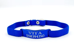 Chapita Gato Aluminio Color+ Collar Reforzado Elastizado en internet