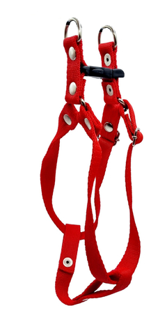 Pretal pechera para perros medianos color rojo Talle 3 - Medallas para Perros