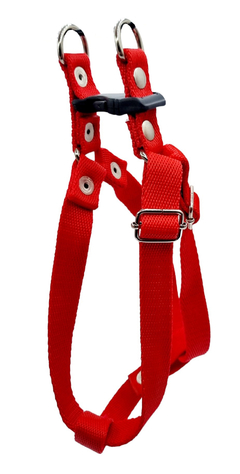 Pretal pechera para perros medianos color rojo Talle 3