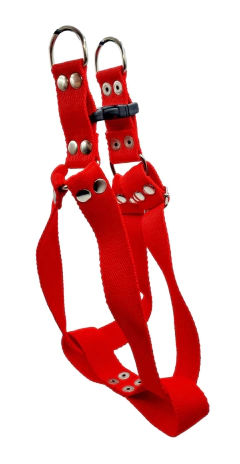 Pretal pechera para perros Medianos y grandes color rojo Talle 4