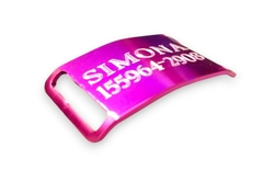 Chapita Pasador anodizado para collares de 3cm de ancho en varios colores - tienda online