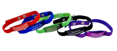 Combo 5 Chapitas Gato + Collares 1 Cm Elastizado Reforzado - comprar online