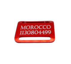 Chapita pasador para collares de 4cm de ancho en color - comprar online