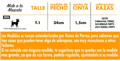 Pretal pechera para perros pequeños color rojo Talle 1 en internet