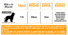 Pretal pechera para perros Medianos y grandes color rojo Talle 4 - comprar online