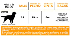 Pretal pechera para perros grandes color rojo Talle 5 - comprar online