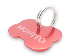 Magnus canin hueso mediano anodizado color rojo - comprar online