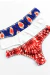 VI4085-Cola less microfibra estampada Fruncida en internet