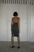 Line dress midi - gray - comprar online