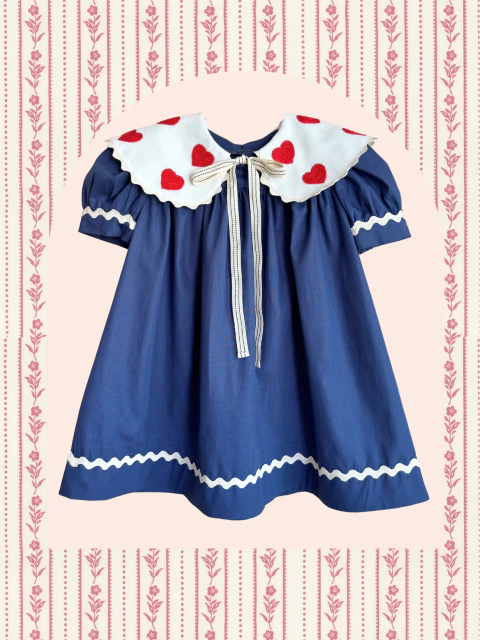 Vestido Corações - comprar online