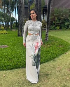 Vestido Aurora Manga longa - comprar online