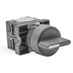 Chave comutadora 3 posições sem retenção 22mm - Tron