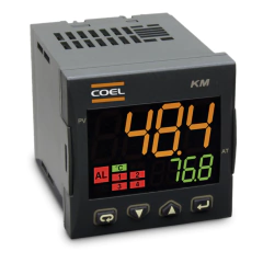Controlador de Temperatura KM1TLCRRD-E -3 Saídas a Rele RS485 – Coel