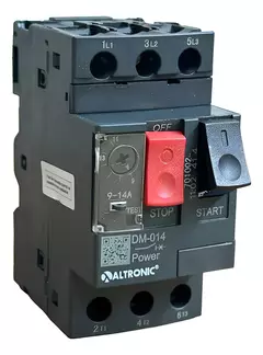 parte lateral do disjuntor Motor Ajuste 9 - 14a - 5dm14 Tron