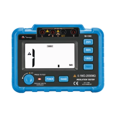 MEGÔMETRO 3 1/2 DIG. FAIXA 0.1M – 2000M MI-1000