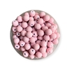 Contas Miçanga Emborrachado 8mm - Rose médio 30 gramas