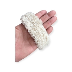 Tiara de Plush 38mm Creme