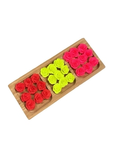 Florzinha de Poliéster 2,5cm uni