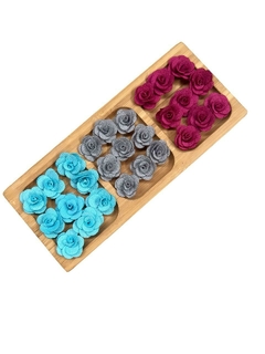 Florzinha de Poliéster 2,5cm uni