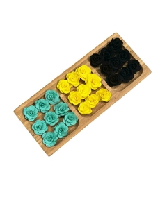 Florzinha de Poliéster 2,5cm uni