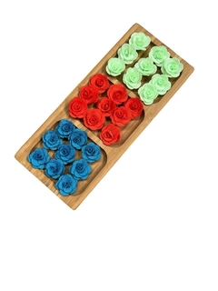 Florzinha de Poliéster 2,5 cm uni