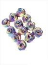 Flor de Organza Colorida 5 cm unidade