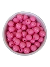Contas Plástica miçanga 8mm - Rosa Iogurte 30gr