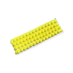 Pompom Grelot no metro Amarelo Canario