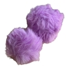 Pompom pelo alto 7cm Lilás - 1 Unidade
