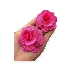 Florzinha de Poliéster 5 cm Pink