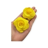 Florzinha de Poliéster 5 cm Amarelo