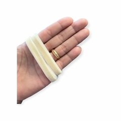 Veludo importado Sanding 10 mm - Creme no metro