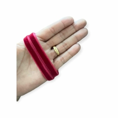 Veludo importado Sanding 10 mm - Marsala no metro