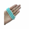 Veludo importado Sanding 10 mm - Verde Piscina no metro