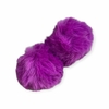 Pompom pelo alto 7 cm Roxo- Unidade -