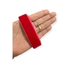 Veludo importado 22 mm - Vermelho Claro no metro cor 43 Sanding