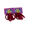 Xuxinha para Cabelo Vermelho 4 cm com 6 unidades