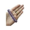 Fita Lurex Esponjosa 10mm - Roxo com Prata no metro