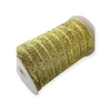Fita Lurex Esponjosa 22mm - Dourado no metro