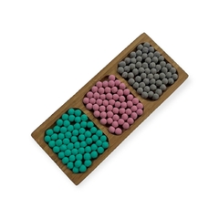 Pompom 10mm 8 gramas Aproximadamente 100 uni