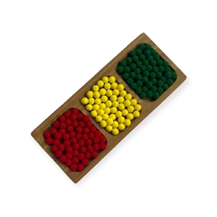Pompom 10mm 8 gramas aproximadamente 100 uni