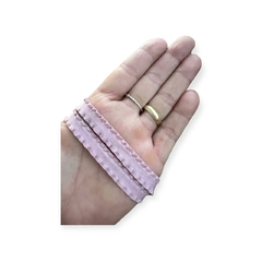 FITA BABADINHO 10MM COR ROSE - NO METRO