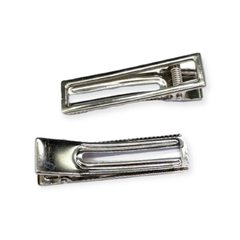 Bico de pato decorativo retangular vazado 6.0 cm 5 uni