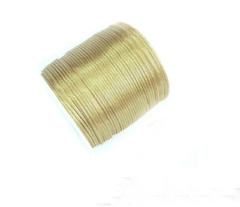 Fio de Seda da cor dourado - 2 metros